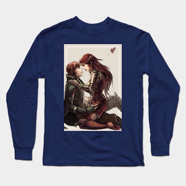 Gaius x Cordelia Long Sleeve T-Shirt by IUBWORKS